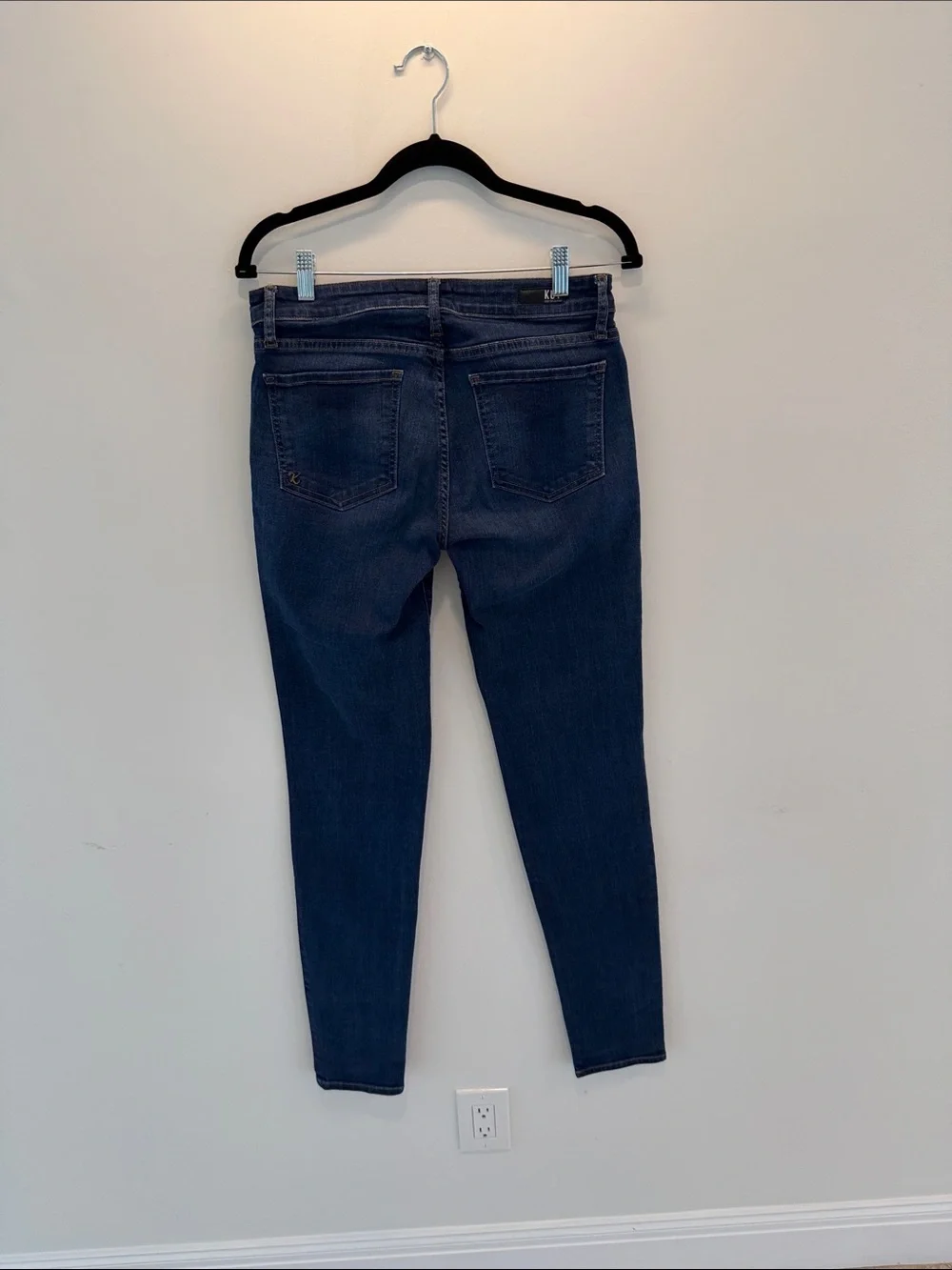 Kut from the Kloth 6Tall  Dark Blue Skinny Jeans - Classic Stretch Denim